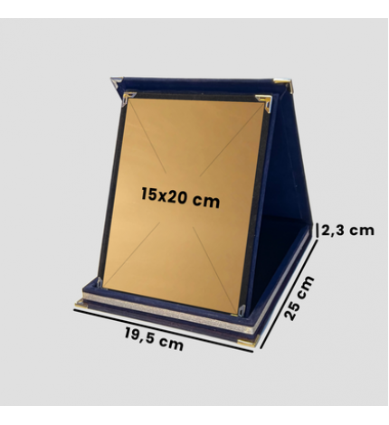 15x20 LACİVERT ALBÜM PLAKET